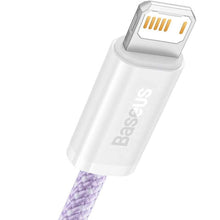 Заредете изображение във визуализатора на галерията – Baseus cable usb to apple lightning 8-pin 2,4a dynamic series cald000405 1m purple - TopMag
