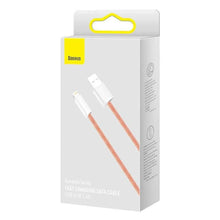 Заредете изображение във визуализатора на галерията – Baseus cable usb to apple lightning 8-pin 2,4a dynamic series cald000407 1m orange - TopMag
