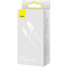 Заредете изображение във визуализатора на галерията – Baseus cable usb to apple lightning 8-pin 2,4a dynamic series cald000502 2m biały - TopMag
