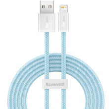 Заредете изображение във визуализатора на галерията – Baseus cable usb to apple lightning 8-pin 2,4a dynamic series cald000502 2m blue - TopMag
