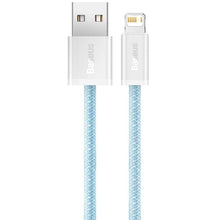 Заредете изображение във визуализатора на галерията – Baseus cable usb to apple lightning 8-pin 2,4a dynamic series cald000502 2m blue - TopMag
