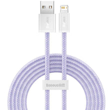 Заредете изображение във визуализатора на галерията – Baseus cable usb to apple lightning 8-pin 2,4a dynamic series cald000505 2m purple - TopMag
