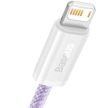 Заредете изображение във визуализатора на галерията – Baseus cable usb to apple lightning 8-pin 2,4a dynamic series cald000505 2m purple - TopMag
