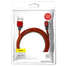 Заредете изображение във визуализатора на галерията – Baseus cable usb to o apple lightning 8-pin 2a yvien calyw-a09 1,8m red - TopMag
