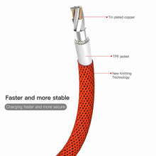 Заредете изображение във визуализатора на галерията – Baseus cable usb to o apple lightning 8-pin 2a yvien calyw-a09 1,8m red - TopMag
