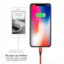 Заредете изображение във визуализатора на галерията – Baseus cable usb to o apple lightning 8-pin 2a yvien calyw-a09 1,8m red - TopMag
