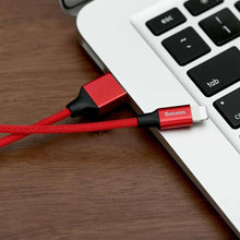 Заредете изображение във визуализатора на галерията – Baseus cable usb to o apple lightning 8-pin 2a yvien calyw-a09 1,8m red - TopMag
