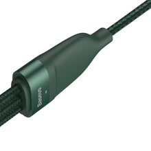 Заредете изображение във визуализатора на галерията – Baseus cable usb / typee c 4w1 type c to micro + lightning 8-pin + type c 100w pd qi green ca2t3-06 - TopMag
