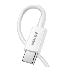 Заредете изображение във визуализатора на галерията – Baseus cablel type c for apple lightning 8-pin pd20w power delivery superior series fast charging catlys-c02 2 meter white - TopMag
