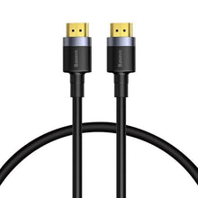 Заредете изображение във визуализатора на галерията – Baseus cafule 4khdmi male to 4khdmi male adapter cable 1m 2.0 black cadklf-e01 - TopMag
