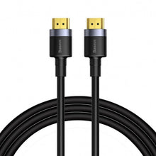Заредете изображение във визуализатора на галерията – Baseus cafule 4khdmi male to 4khdmi male adapter cable 3m 2.0 black cadklf-g01 - TopMag
