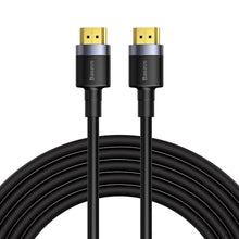 Заредете изображение във визуализатора на галерията – Baseus cafule 4khdmi male to 4khdmi male adapter cable 5m 2.0 black cadklf-h01 - TopMag
