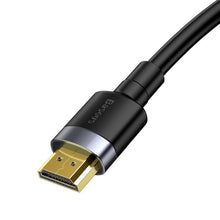 Заредете изображение във визуализатора на галерията – Baseus cafule 4khdmi male to 4khdmi male adapter cable 5m 2.0 black cadklf-h01 - TopMag
