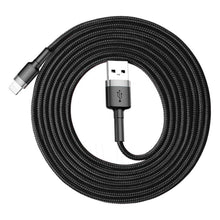 Заредете изображение във визуализатора на галерията – Baseus cafule кабел usb for iPhone lightning 8-pin 2a 3 meter red calklf-r09 - TopMag
