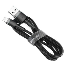 Заредете изображение във визуализатора на галерията – Baseus cafule кабел usb for micro 2.4a 0.5m gray+black camklf-ag1 - TopMag
