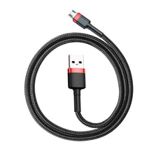 Заредете изображение във визуализатора на галерията – Baseus cafule кабел usb for micro 2.4a 0.5m red+black camklf-a91 - TopMag
