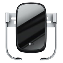 Заредете изображение във визуализатора на галерията – Baseus car holder for eyewear clamping leather platnium silver acyjn-b0s - TopMag
