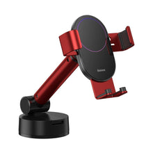 Заредете изображение във визуализатора на галерията – Baseus car holder gravity telescopic on window / dashboard red suyl-jy09 - TopMag
