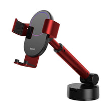 Заредете изображение във визуализатора на галерията – Baseus car holder gravity telescopic on window / dashboard red suyl-jy09 - TopMag
