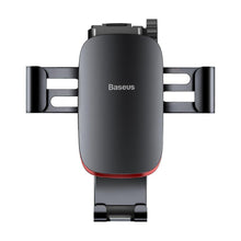Заредете изображение във визуализатора на галерията – Baseus car holder metal age gravity carâ mount(connecting rod type)to dashboard dark grey suyl-f0g - TopMag
