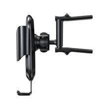 Заредете изображение във визуализатора на галерията – Baseus car holder to air vent future gravity vehicle-mounted holder applicable to round air outlet black suyl-bwl01 - TopMag
