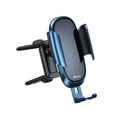Заредете изображение във визуализатора на галерията – Baseus car holder to air vent future gravity vehicle-mounted holder applicable to round air outlet blue suyl-bwl03 - TopMag
