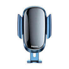 Заредете изображение във визуализатора на галерията – Baseus car holder to air vent future gravity vehicle-mounted holder applicable to round air outlet blue suyl-bwl03 - TopMag
