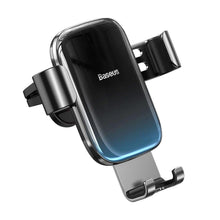Заредете изображение във визуализатора на галерията – Baseus car holder to air vent glaze gravity car mount black suyl-lg01 - TopMag

