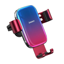 Заредете изображение във визуализатора на галерията – Baseus car holder to air vent glaze gravity car mount black suyl-lg09 suyl-lg09 - TopMag
