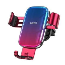 Заредете изображение във визуализатора на галерията – Baseus car holder to air vent glaze gravity car mount black suyl-lg09 suyl-lg09 - TopMag
