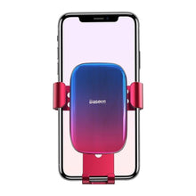 Заредете изображение във визуализатора на галерията – Baseus car holder to air vent glaze gravity car mount black suyl-lg09 suyl-lg09 - TopMag
