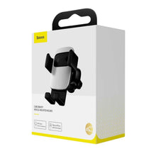 Заредете изображение във визуализатора на галерията – Baseus car holder to air vent gravity cube gravity suyl-fk0s silver - TopMag
