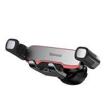 Заредете изображение във визуализатора на галерията – Baseus car holder to air vent gravity lateral gravity suyl-hu0s silver - TopMag
