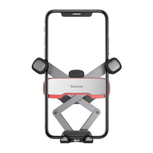 Заредете изображение във визуализатора на галерията – Baseus car holder to air vent gravity lateral gravity suyl-hu0s silver - TopMag

