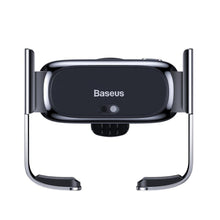 Заредете изображение във визуализатора на галерията – Baseus car holder to air vent mini electric car holder black suhw01-01 - TopMag
