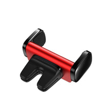 Заредете изображение във визуализатора на галерията – Baseus car holder to air vent with double handle steel cannon red sugp-09 - TopMag
