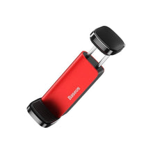 Заредете изображение във визуализатора на галерията – Baseus car holder to air vent with double handle steel cannon red sugp-09 - TopMag
