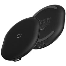 Заредете изображение във визуализатора на галерията – Baseus cobble wireless charger 15w qi epp black wxys-01 - TopMag

