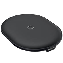 Заредете изображение във визуализатора на галерията – Baseus cobble wireless charger 15w qi epp black wxys-01 - TopMag
