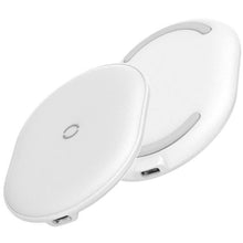 Заредете изображение във визуализатора на галерията – Baseus cobble wireless charger 15w qi epp white wxys-02 - TopMag
