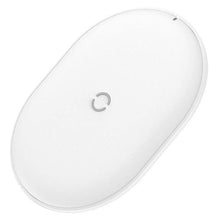 Заредете изображение във визуализатора на галерията – Baseus cobble wireless charger 15w qi epp white wxys-02 - TopMag
