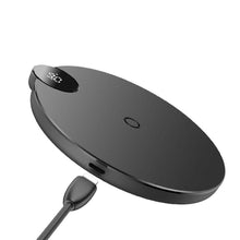 Заредете изображение във визуализатора на галерията – Baseus digtal led display wireless charger black wxsx-01/bswc-p21 - TopMag
