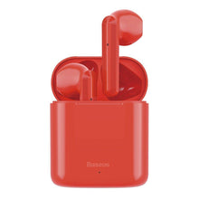 Заредете изображение във визуализатора на галерията – Baseus encok true wireless earphones w09 red ngw09-09 - TopMag
