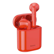 Заредете изображение във визуализатора на галерията – Baseus encok true wireless earphones w09 red ngw09-09 - TopMag
