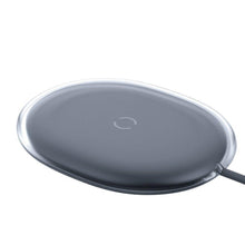 Заредете изображение във визуализатора на галерията – Baseus jelly wireless charger for mobile and watch qi 15w black wxgd-01 - TopMag
