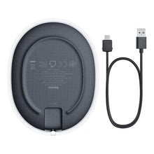 Заредете изображение във визуализатора на галерията – Baseus jelly wireless charger for mobile and watch qi 15w black wxgd-01 - TopMag
