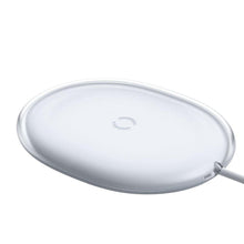Заредете изображение във визуализатора на галерията – Baseus jelly wireless charger for mobile and watch qi 15w white wxgd-02 - TopMag
