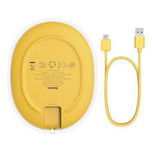 Заредете изображение във визуализатора на галерията – Baseus jelly wireless charger for mobile and watch qi 15w yellow wxgd-0y - TopMag
