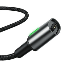 Заредете изображение във визуализатора на галерията – Baseus кабел usb magnetic zinc type c 2a 2 meter black catxc-b01 - TopMag
