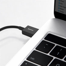 Заредете изображение във визуализатора на галерията – Baseus кабел usb to apple lightning 8-pin 2,4a superior series fast charging calys-a01 1 meter черен - TopMag
